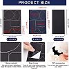  9 Sheets Self-Adhesive Nylon Repair Patches DIY-NB0006-10-2