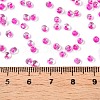 8/0 Inside Colours Transparent Glass Seed Beads SEED-T007-06I-4