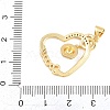 Football Brass Micro Pave Cubic Zirconia Pendants KK-A297-09C-G-3