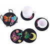 8Pcs Coaster DIY Diamond Painting Kit PW-WG50229-01-4