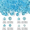 120Pcs 4 Styles Imitation Austrian Crystal Beads SWAR-YW0001-03-3