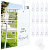 24Pcs 2 Sets Paper Seat Reserved Sign Hanging AJEW-CN0006-21A-1