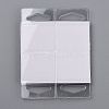 Transparent PVC Self Adhesive Hang Tabs X-CDIS-Z001-01A-1