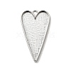 Tibetan Style Alloy Big Pendant Cabochon Settings TIBEP-LF11251Y-P-NR-1