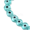 Handmade Evil Eye Lampwork Beads Strands LAMP-G164-10B-01-3