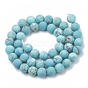 Natural Howlite Beads Strands X-G-T106-183-1-3