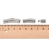 Tarnish Resistant Column 316 Surgical Stainless Steel Bayonet Clasps X-STAS-A021-5mm-4
