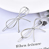 Alloy Hollow Geometric Hair Pin X-PHAR-N005-005P-4