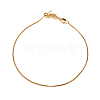 Brass Stud Earring Findings X-MAK-G014-05G-1