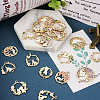 20Pcs 10 Style Alloy Enamel Pendants ENAM-TA0001-50-6