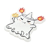 Halloween Style Printed Acrylic Pendants OACR-M007-02D-2