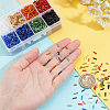 Glass Bugle Beads Sets SEED-PH0008-03-3