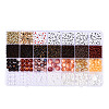 DIY 28 Style Resin & Acrylic & ABS Beads Jewelry Making Finding Kit DIY-NB0012-03C-1