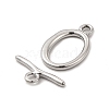 304 Stainless Steel Toggle Clasps STAS-F290-05P-2