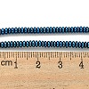 Electroplated Synthetic Non-Magnetic Hematite Beads Strands G-I360-C03-08-4