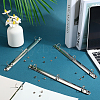 Iron Notebook 3-Ring Loose Leaf Book Binder Hinged Clamp LS-FIND-WH20007-15D-P-4