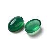 Natural Dyed & Heated Green Onyx Agate Cabochons G-F605E-23A-2