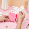 Plastic Book-shaped Bookmark Holder AJEW-WH0609-623A-3