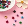 50Pcs 10 Colors Aluminum Beads ALUM-YW0001-06A-4