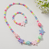 Plastic Beaded Necklaces & Beaded Bracelets WG32877-16-1