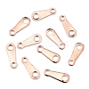 Ion Plating(IP) 304 Stainless Steel Chain Tabs LS-STAS-E454-23RG-3