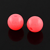 Fluorescent Acrylic Beads MACR-R517-8mm-08-1