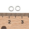 Tarnish Resistant 304 Stainless Steel Open Jump Rings STAS-M008-04A-5