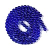 Drawbench Transparent Glass Beads Strands GLAD-Q012-8mm-22-5