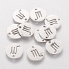 Non-Tarnish 304 Stainless Steel Charms STAS-Q201-T095-8-1