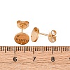 304 Stainless Steel Stud Earring Findings STAS-H436-21G-01-3