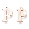PVD Vacuum Plating  304 Stainless Steel Charms STAS-H112-P-RG-1