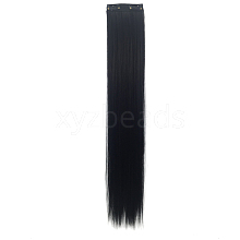 Ladies Long Straight Clip in Hair Extensions for Women Girlss OHAR-E018-01A
