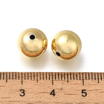 Rack Plating Brass Beads X-KK-K373-08E-G-1