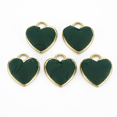 Light Gold Plated Alloy Pendants PALLOY-N154-31B-NR-1