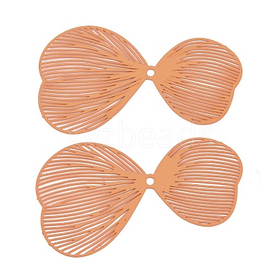 Spray Painted Iron Pendants IFIN-Z004-01A-1