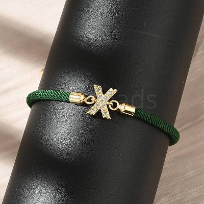 Adjustable Nylon Cord Bracelets BJEW-C096-01G-24-1