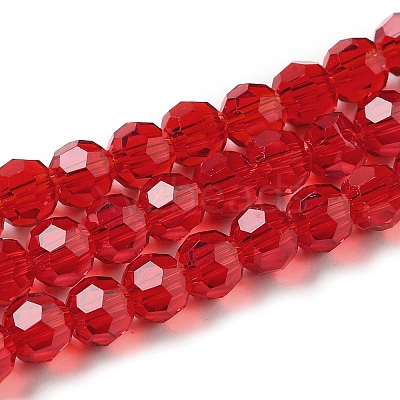 Transparent Glass Beads EGLA-A035-T6mm-D07-1