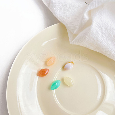 Opaque Acrylic Beads OACR-K008-33-1