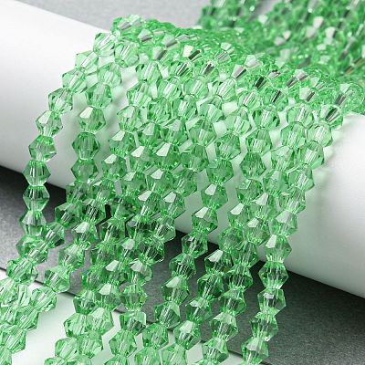 Transparent Glass Beads Strands GLAA-F029-2mm-24-1