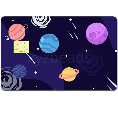 PVC Plastic Waterproof Card Stickers DIY-WH0432-051-1