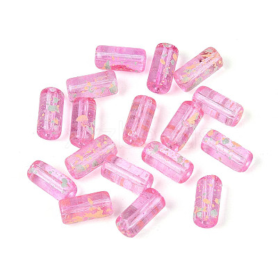 Picasso Transparent Glass Bugle Beads SEED-N010-02A-1