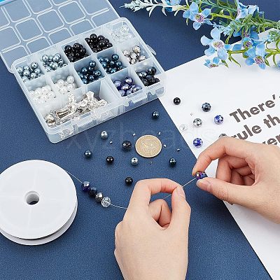 DIY Necklace Making Kits DIY-CA0002-86-1