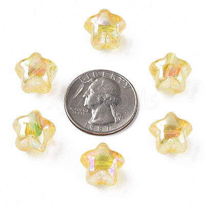 1-Hole Transparent Acrylic Buttons MACR-S373-129-C03-1