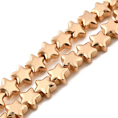 Electroplate Glass Beads Strands EGLA-V001-07-1