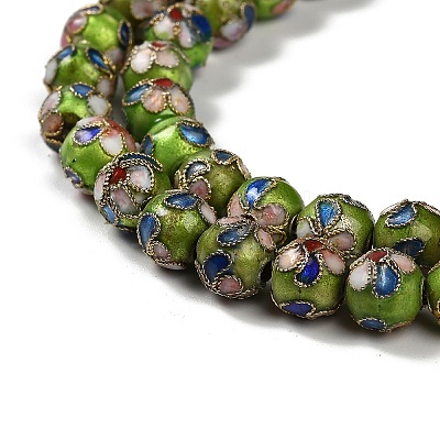 Handmade Cloisonne Beads CLB-O001-M10-03-1