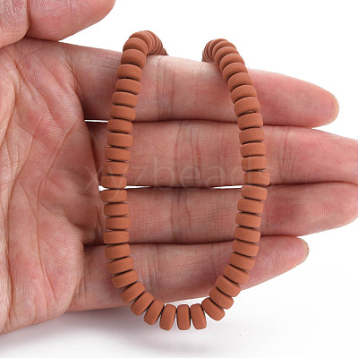 Handmade Polymer Clay Beads Strands CLAY-N008-136-1