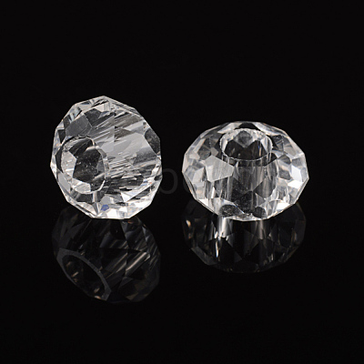 Glass European Beads GDA007-01-1