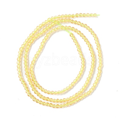 Transparent Glass Beads Strands GLAA-C019-01A-10-1