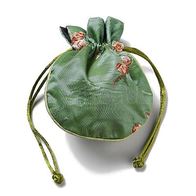 Chinese Brocade Packing Pouches LS-ABAG-I008-01F-1