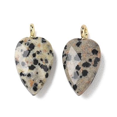 Natural Dalmatian Jasper Pendants GG-CBA9F30-01E-1